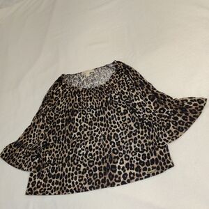 Michael Kors. Leopard Print Women's Blouse.